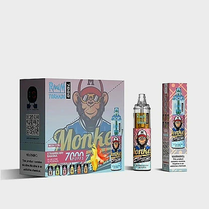 POD GORILA TORNADO 7000 : "STRAWBERRY BANANA"